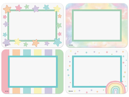 Pastel Pop Name Tags - Variety Pack - US 7641