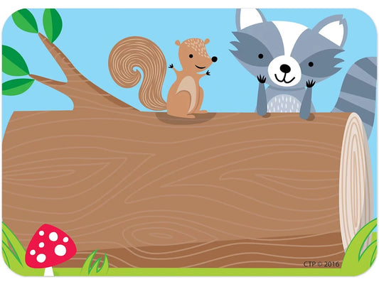 Woodland Friends Name Tags - US 8147
