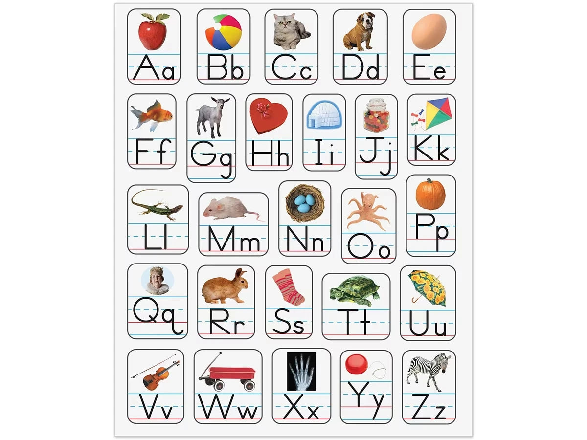 Alphabet Photo Stickers - US 5014