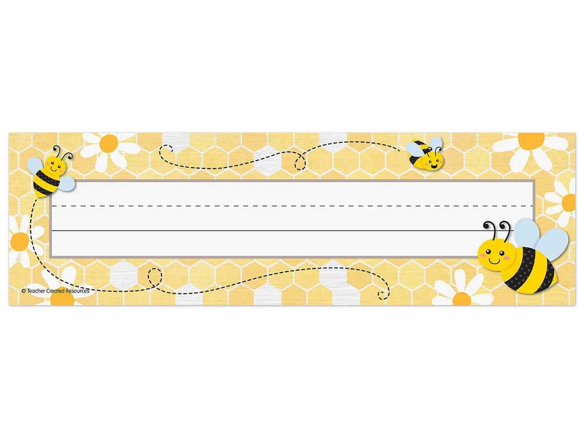 Buzzing Bees Nameplates - US 3903