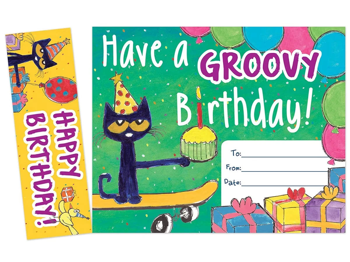 Pete the Cat® Bookmark Birthday Certificates - US 7796