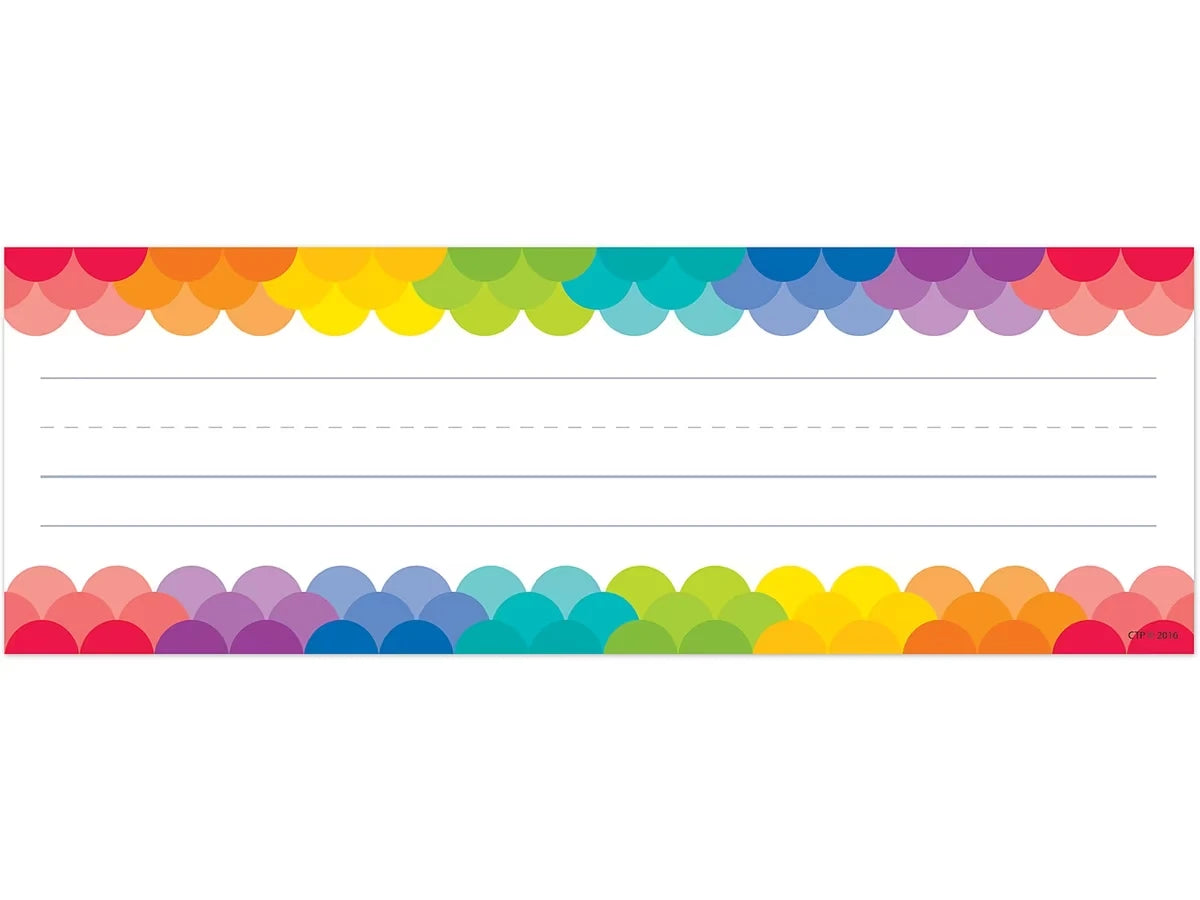 Painted Palette Rainbow Nameplates - US 8214
