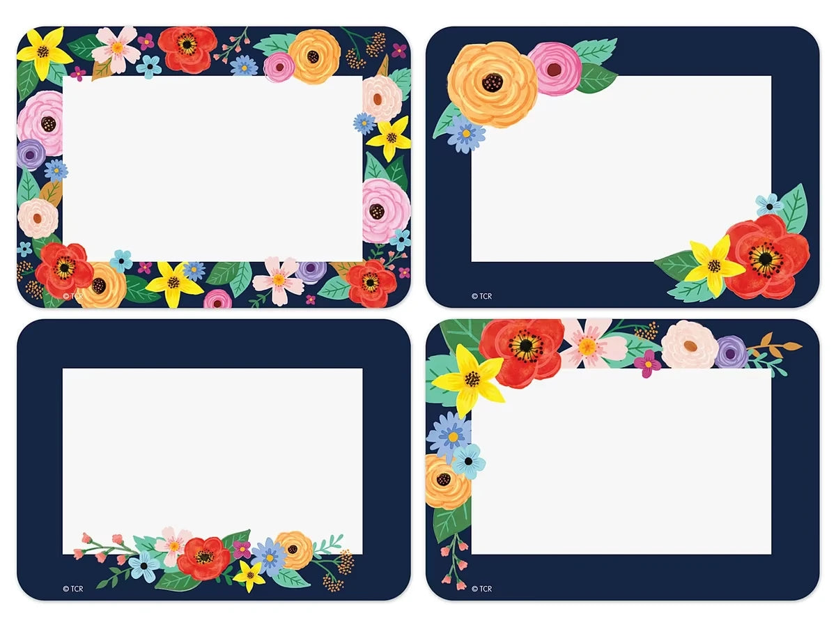 Wildflowers Name Tags - Variety Pack - US 9718