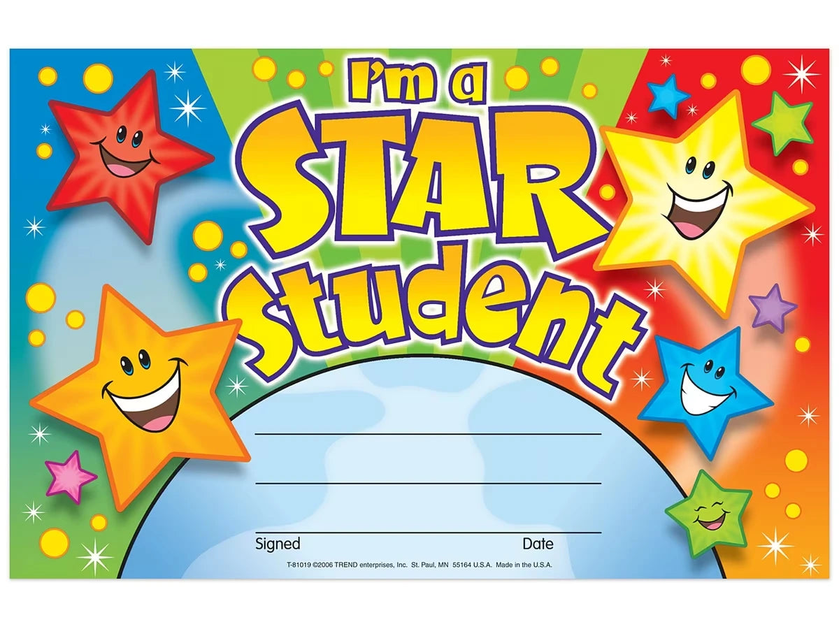 I’m a Star Student Awards - US 7505