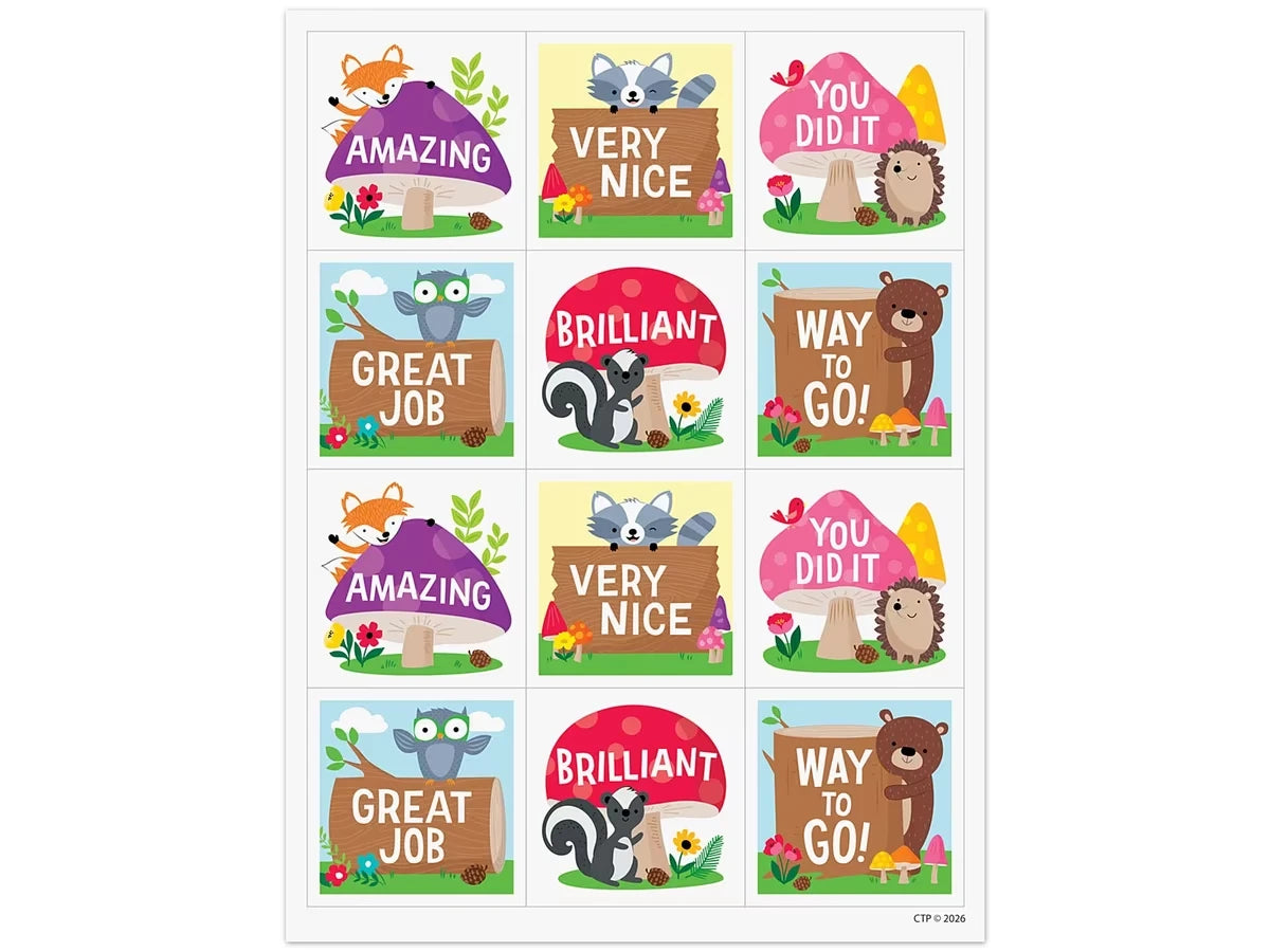 Woodland Friends Stickers - US 3583