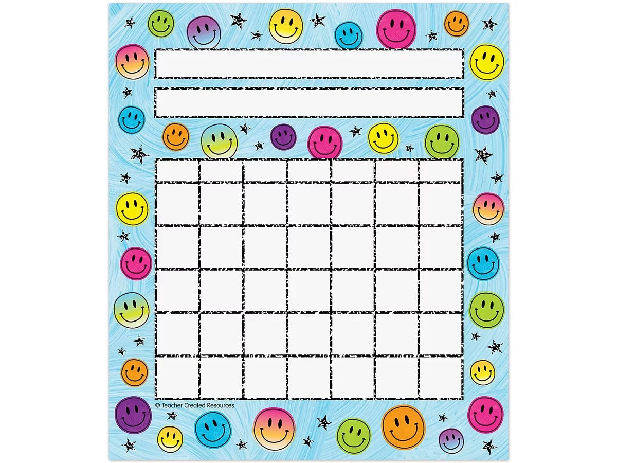 Brights 4Ever Smiley Face Mini Incentive Charts - US 5803