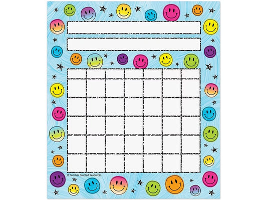 Brights 4Ever Smiley Face Mini Incentive Charts - US 5803