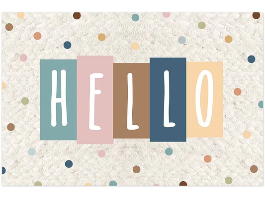 Everyone Is Welcome Hello Postcards - US 6882