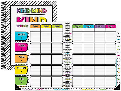 Kind Vibes Lesson Plan & Record Book - US 5810