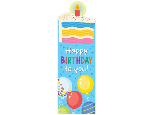 Birthday Cake-Scented Bookmarks - US 5182