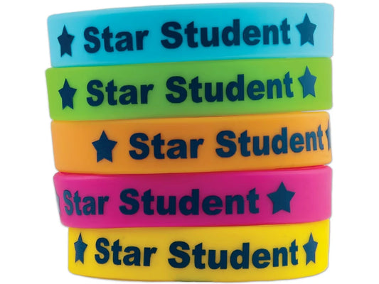 Star Student Wristbands - US 2842