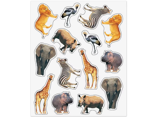 Wild Animal Photo Stickers - US 8081