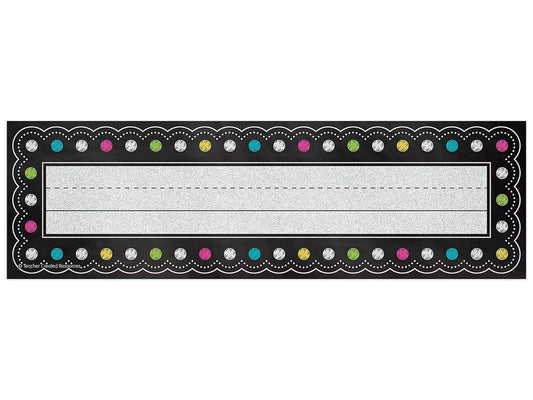 Chalkboard Brights Nameplates - US 6900