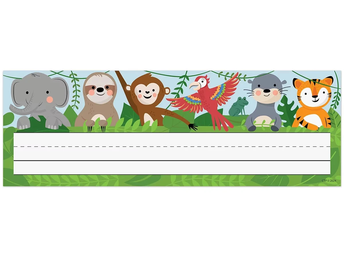 Jungle Friends Nameplates - US 5495