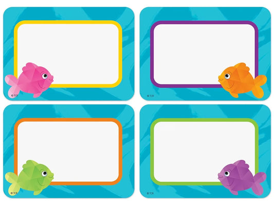 Colorful Fish Name Tags - Variety Pack - US 6896