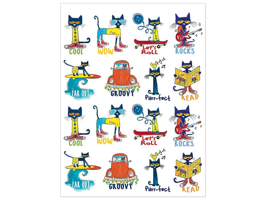 Pete the Cat® Motivational Stickers - US 5558
