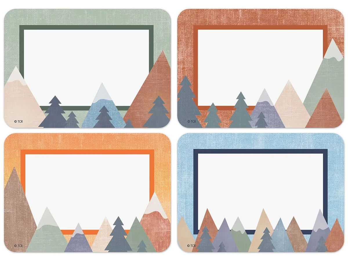 Moving Mountains Name Tags - Variety Pack - US 7056