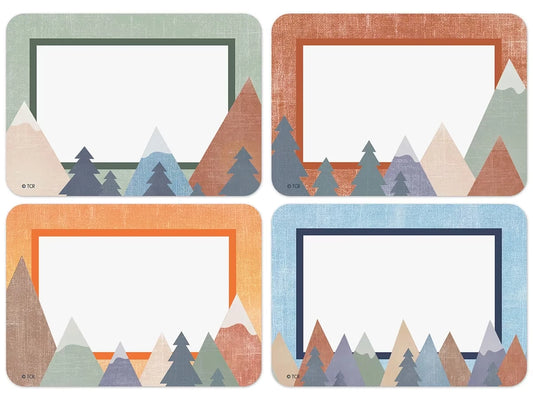 Moving Mountains Name Tags - Variety Pack - US 7056