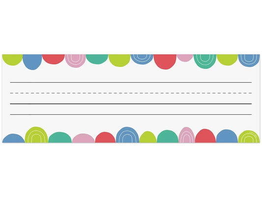 Rainbow Doodles Nameplates - US 6449