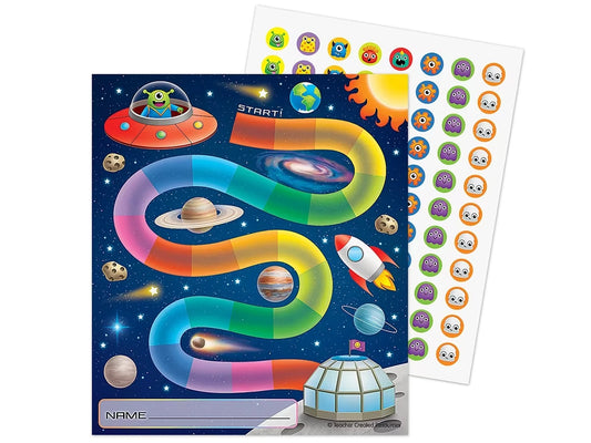 Out of This World Reward Trackers with Stickers - US 4323