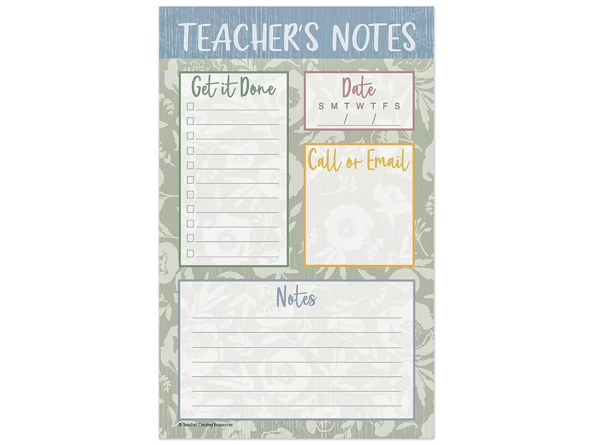 Classroom Cottage Notepad - US 8099