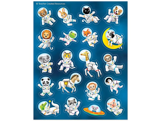 Outer Space Crew Animal Stickers - US 5772