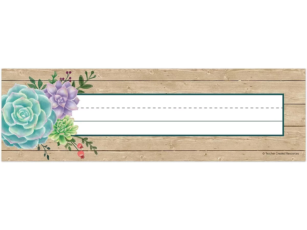 Rustic Bloom Nameplates - US 1247