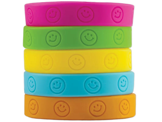 Happy Face Wristbands - US 8381