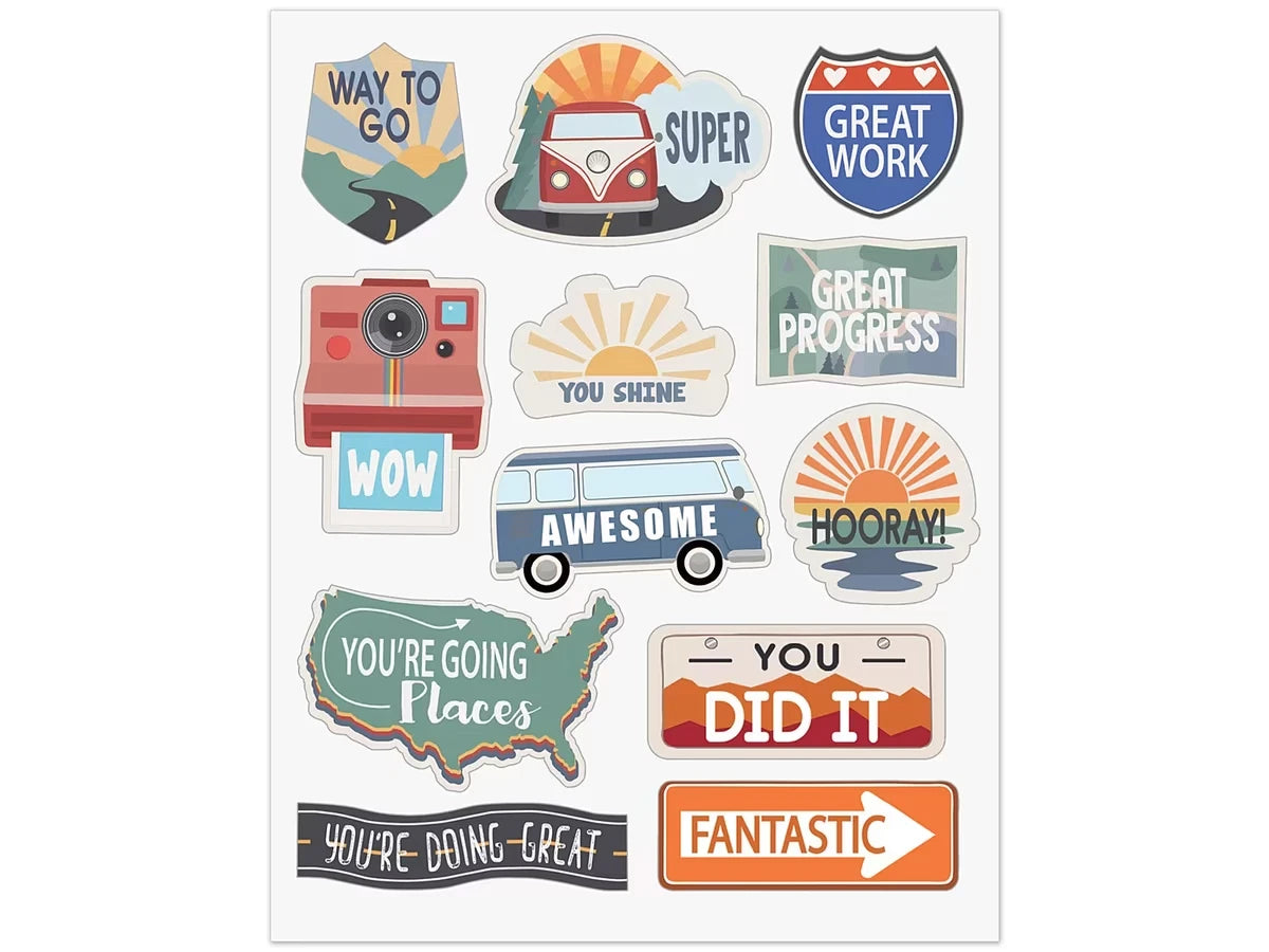 Moving Mountains Motivational Stickers - US 4273