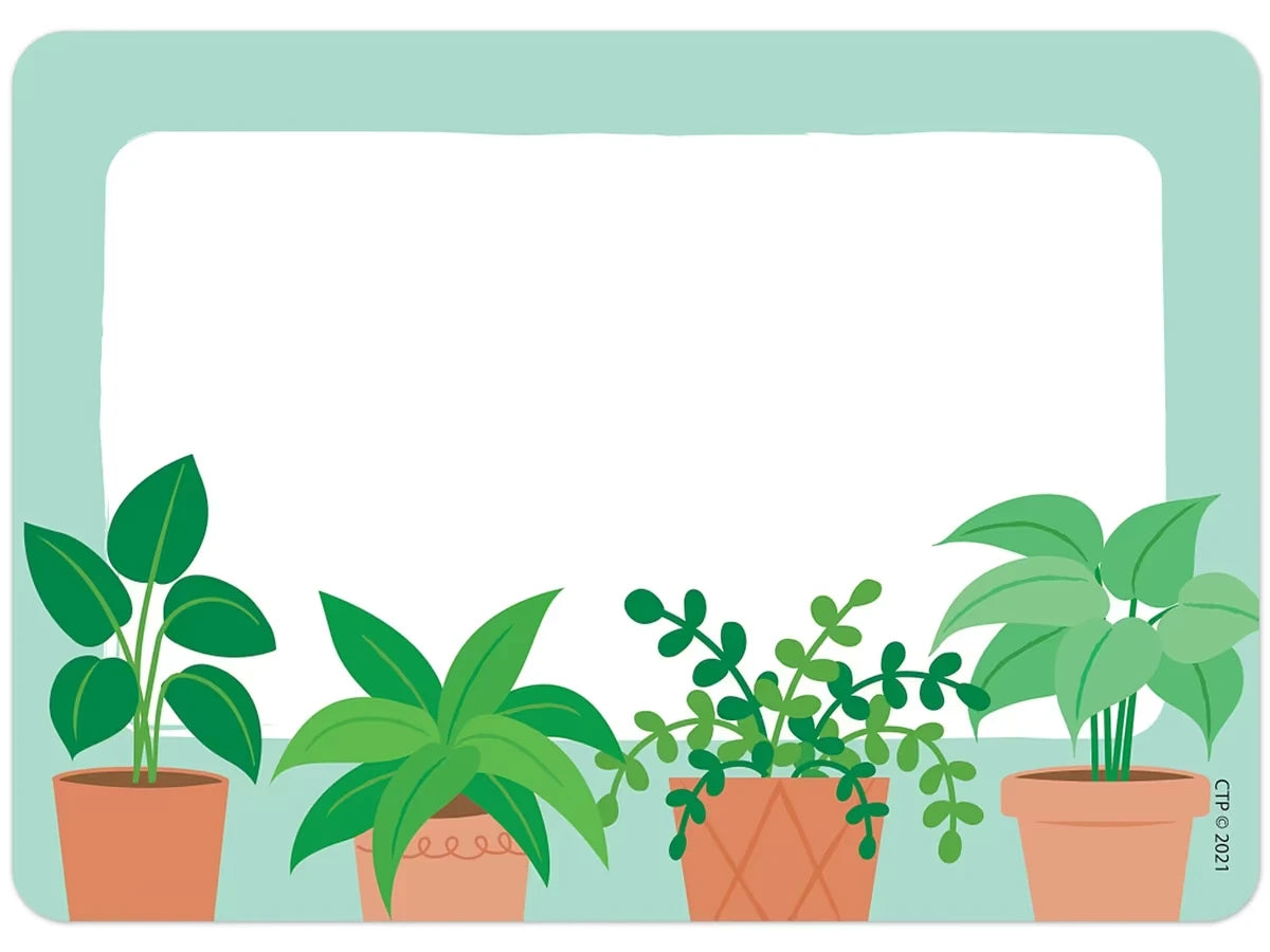 Positively Plants Name Tags - US 7661