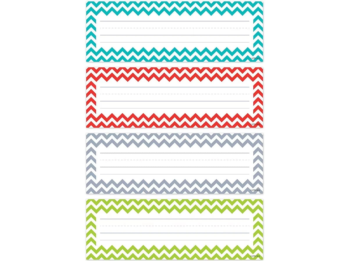 Chevron Nameplates - Variety Pack - US 5087
