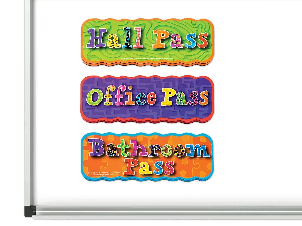 Magnetic Hall Passes - US 9026