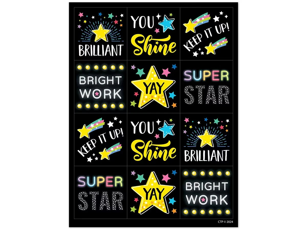 Star Bright Stickers - US 1490