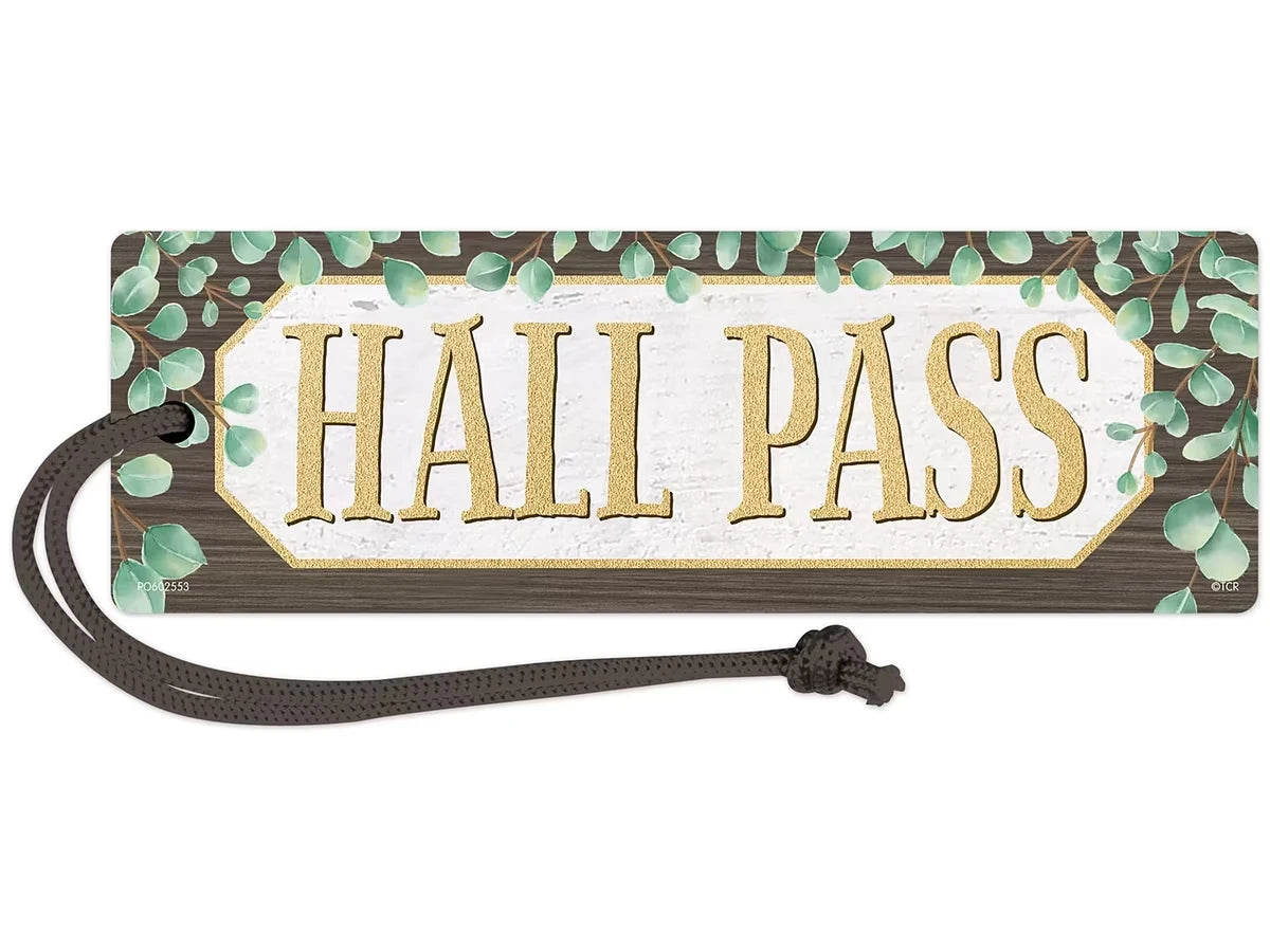 Eucalyptus Magnetic Student Hall Pass - US 8309