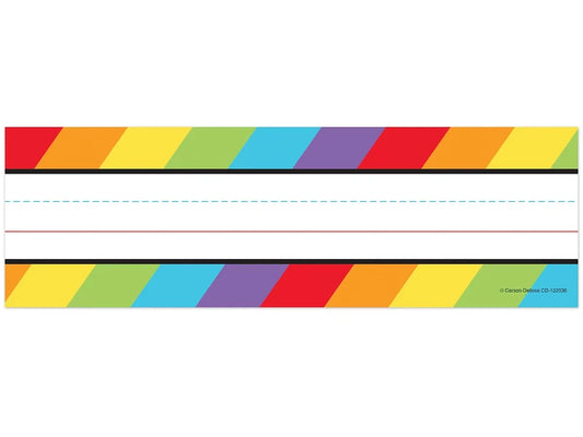 Celebrate Learning Rainbow Nameplates - US 3753