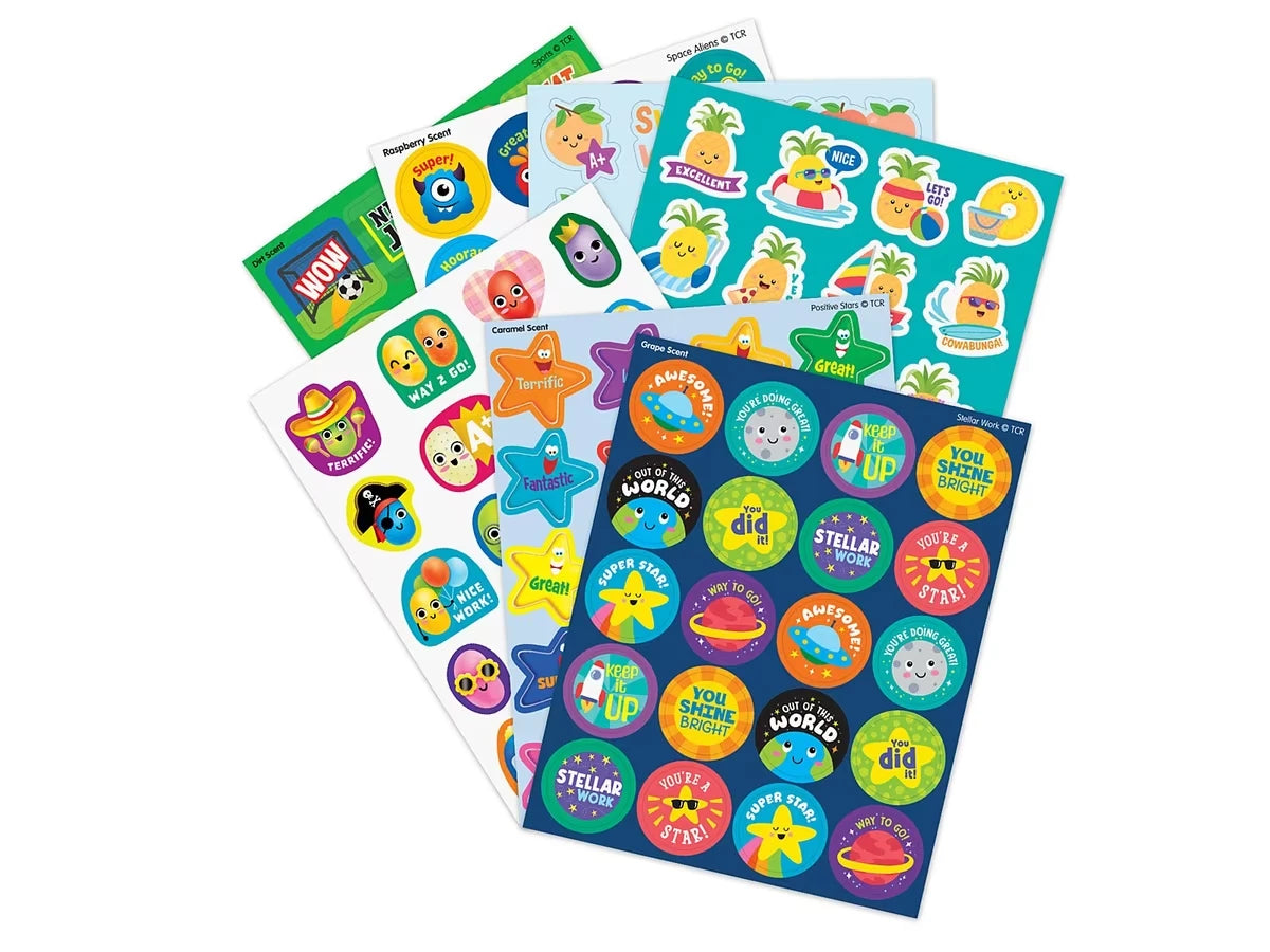 Great Job Scented Stickers - Variety Pack - US 4398