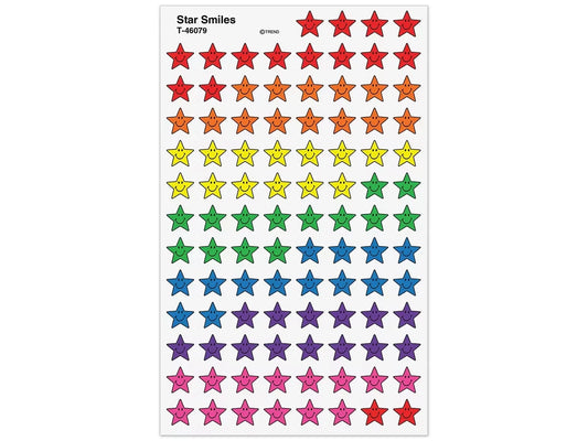 Star Smile Stickers - Value Pack - US 4753