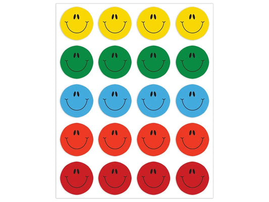 Smiley Face Stickers - US 6122