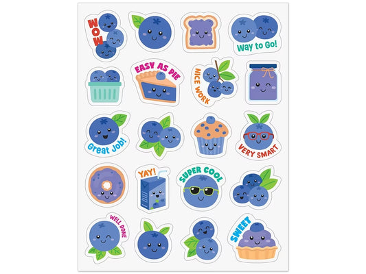 Blueberry-Scented Stickers - US 3938