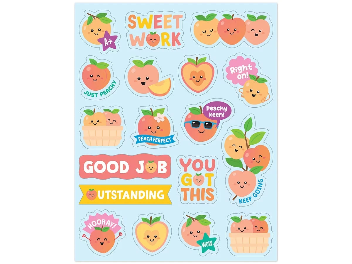 Peach Scented Stickers - US 6283