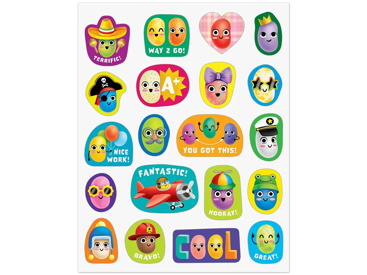 Jelly Bean Scented Stickers - US 1318
