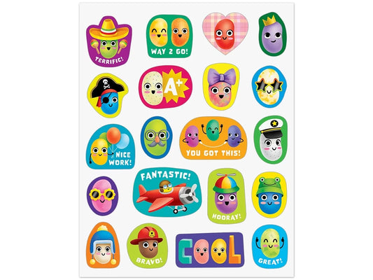 Jelly Bean Scented Stickers - US 1318