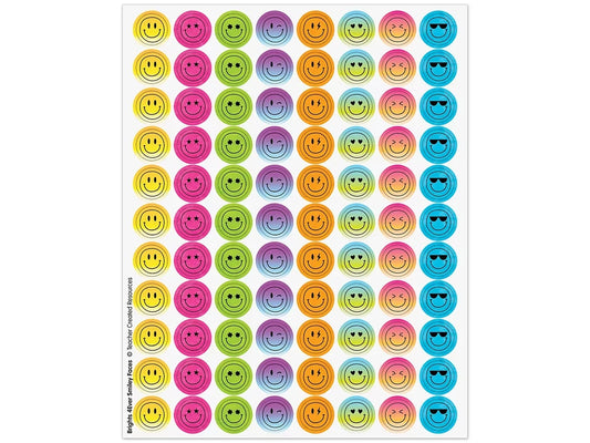Brights 4Ever Smiley Stickers - US 7267