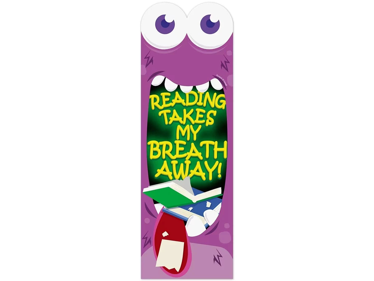 Monster Breath-Scented Bookmarks - US 6150