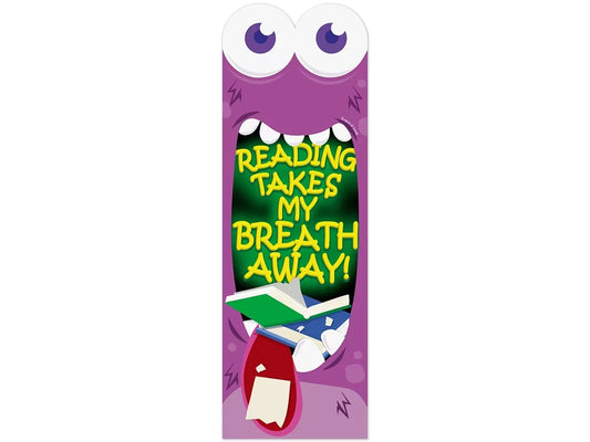 Monster Breath-Scented Bookmarks - US 6150