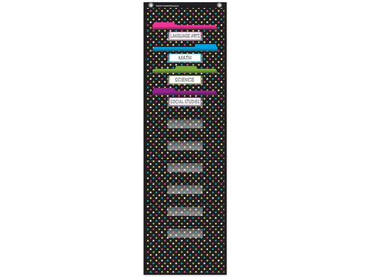 Chalkboard Brights File Folder Pocket Chart - US 5768