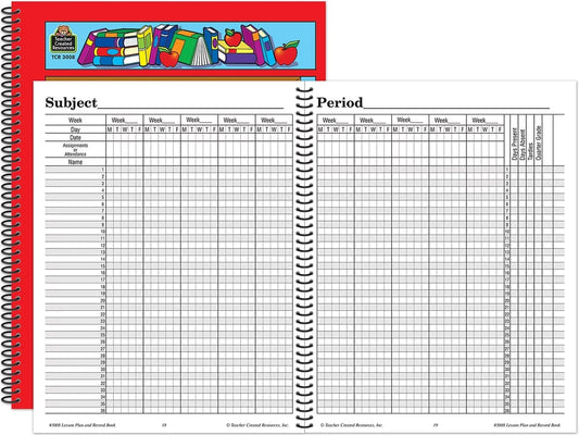 Classroom Lesson Plan & Record Book - US 3475