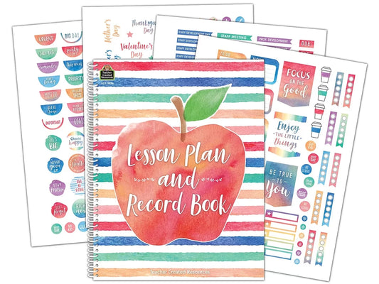 Watercolor Lesson Plan & Record Book - US 8960