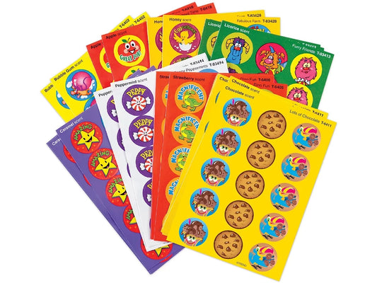 Fun Favorites Scented Motivational Stickers - Variety Pack - US 1284