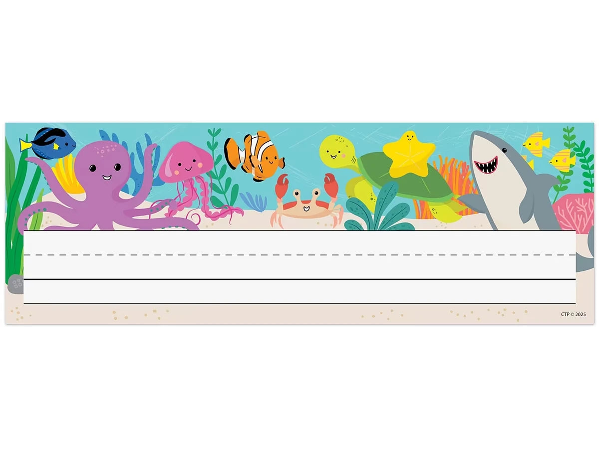 Sea Friends Nameplates - US 3253